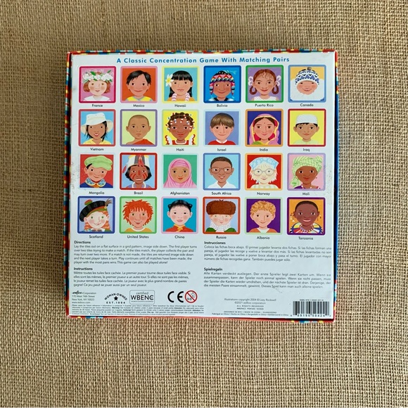 EEBOO Memory & Matching Game aka I Never Forget A Face Ages 3 + - Picture 2 of 9